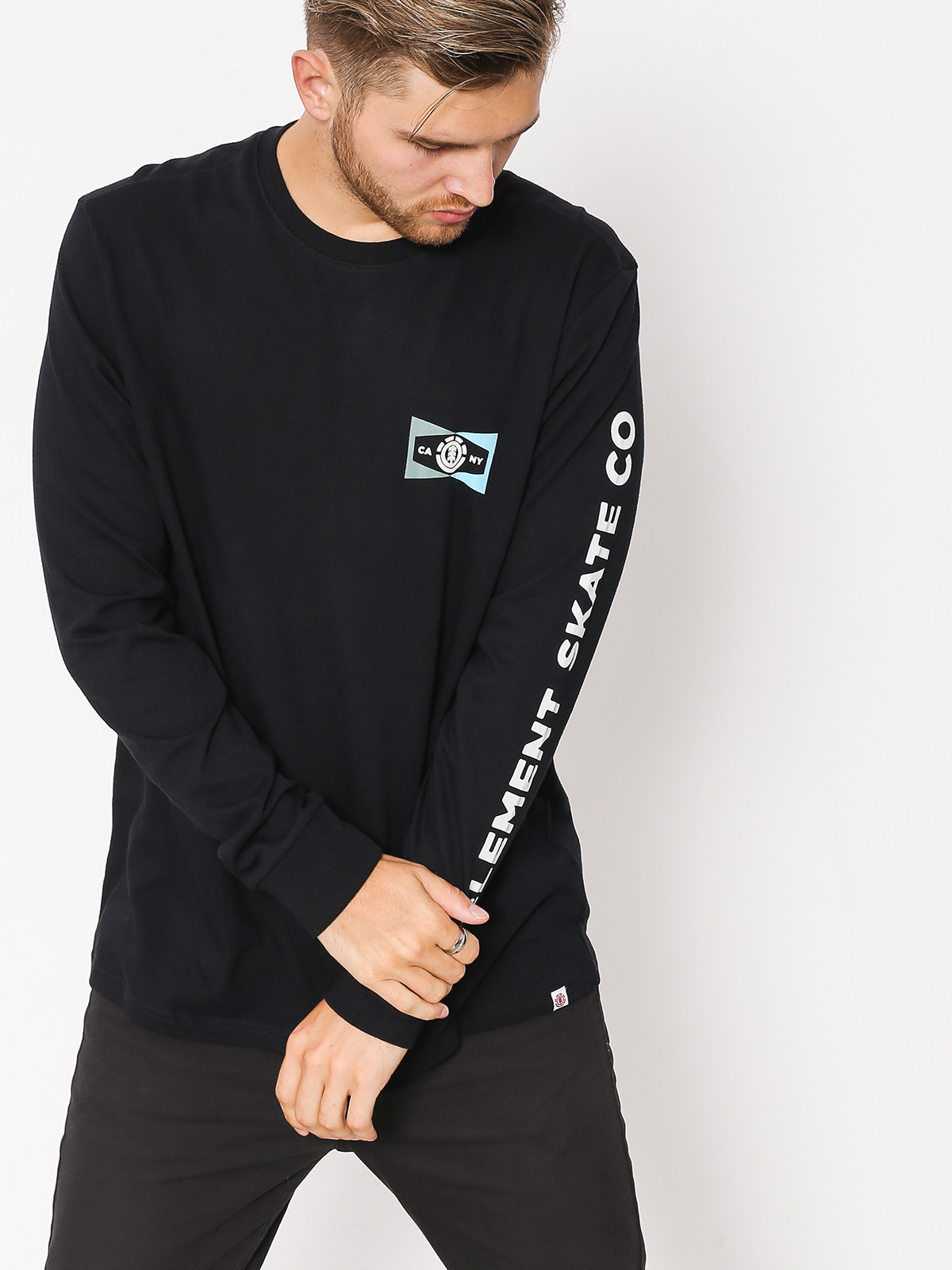 Element Longsleeve Segment (flint black)