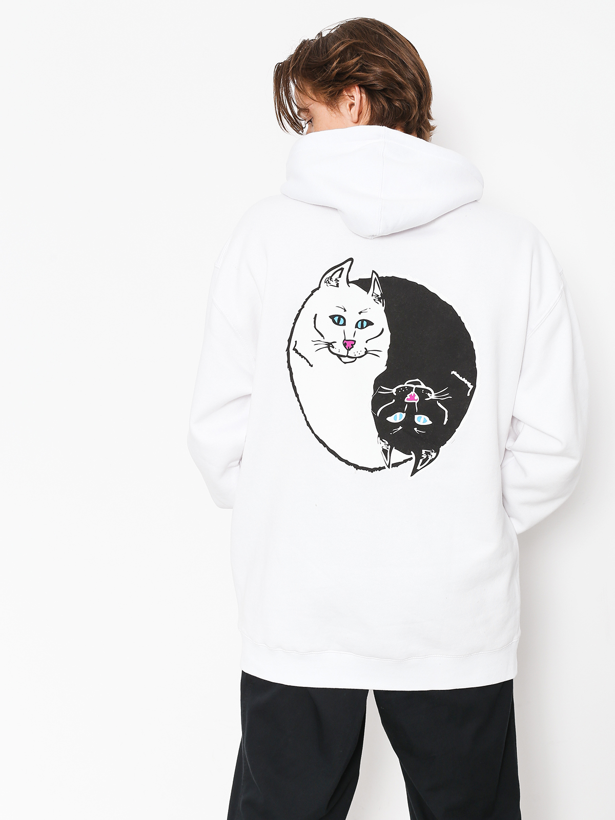 RipNDip Hoodie Nermal Yang HD (white)