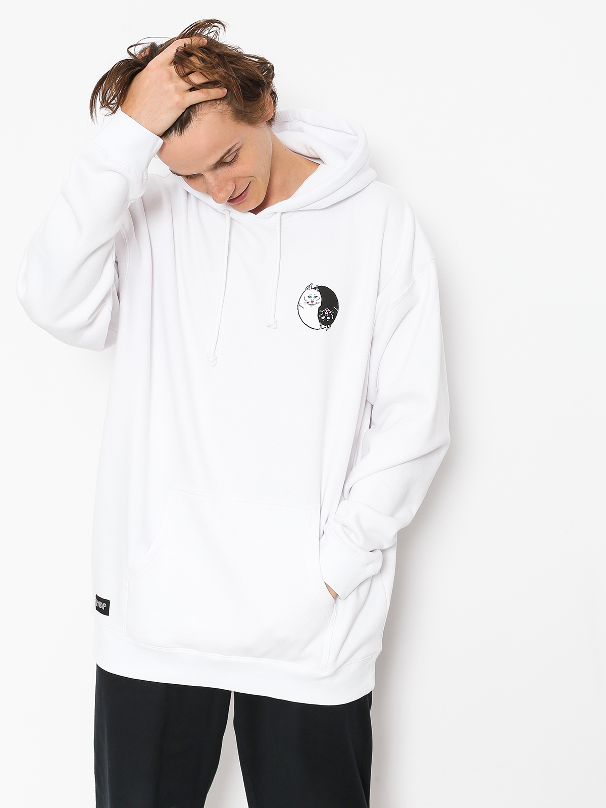 RipNDip Hoodie Nermal Yang HD (white)