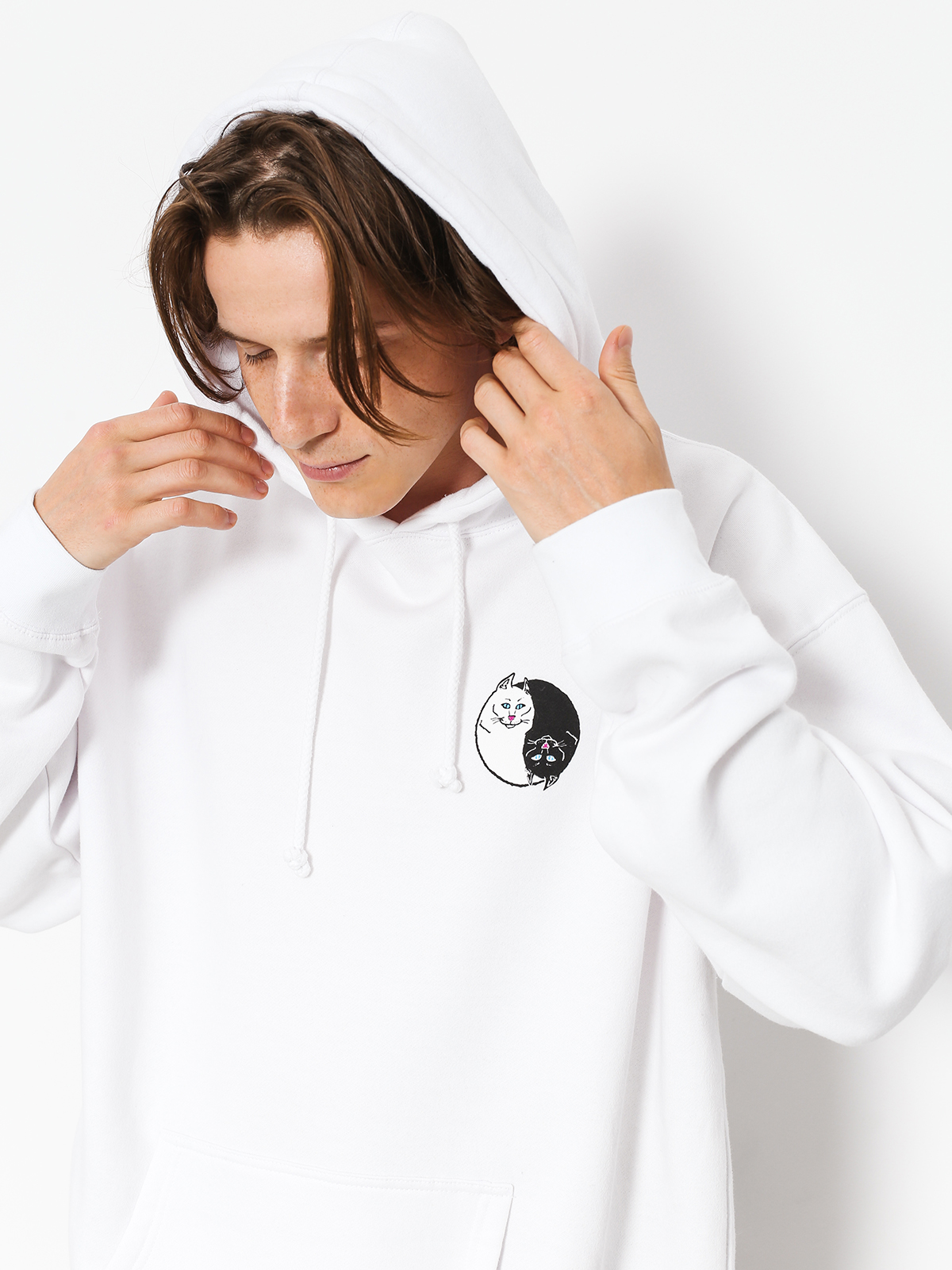 RipNDip Hoodie Nermal Yang HD (white)