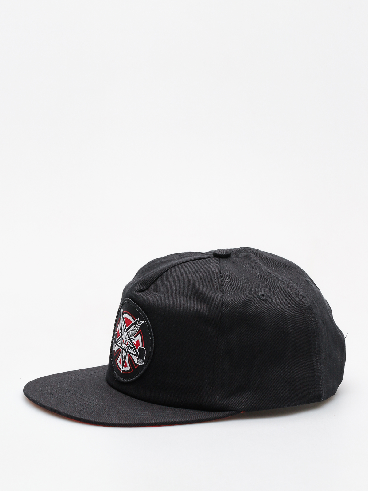 Independent x Thrasher Cap Pentagram Cross Adj Snapback ZD (black)