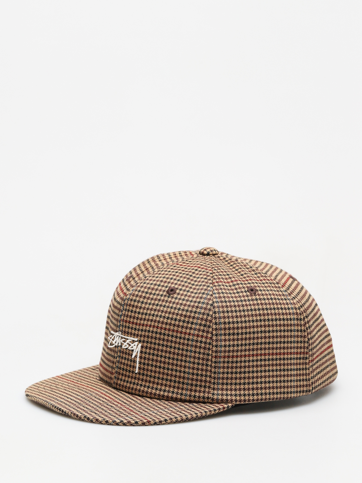 Stussy Cap Small Check Strapback Cap ZD 