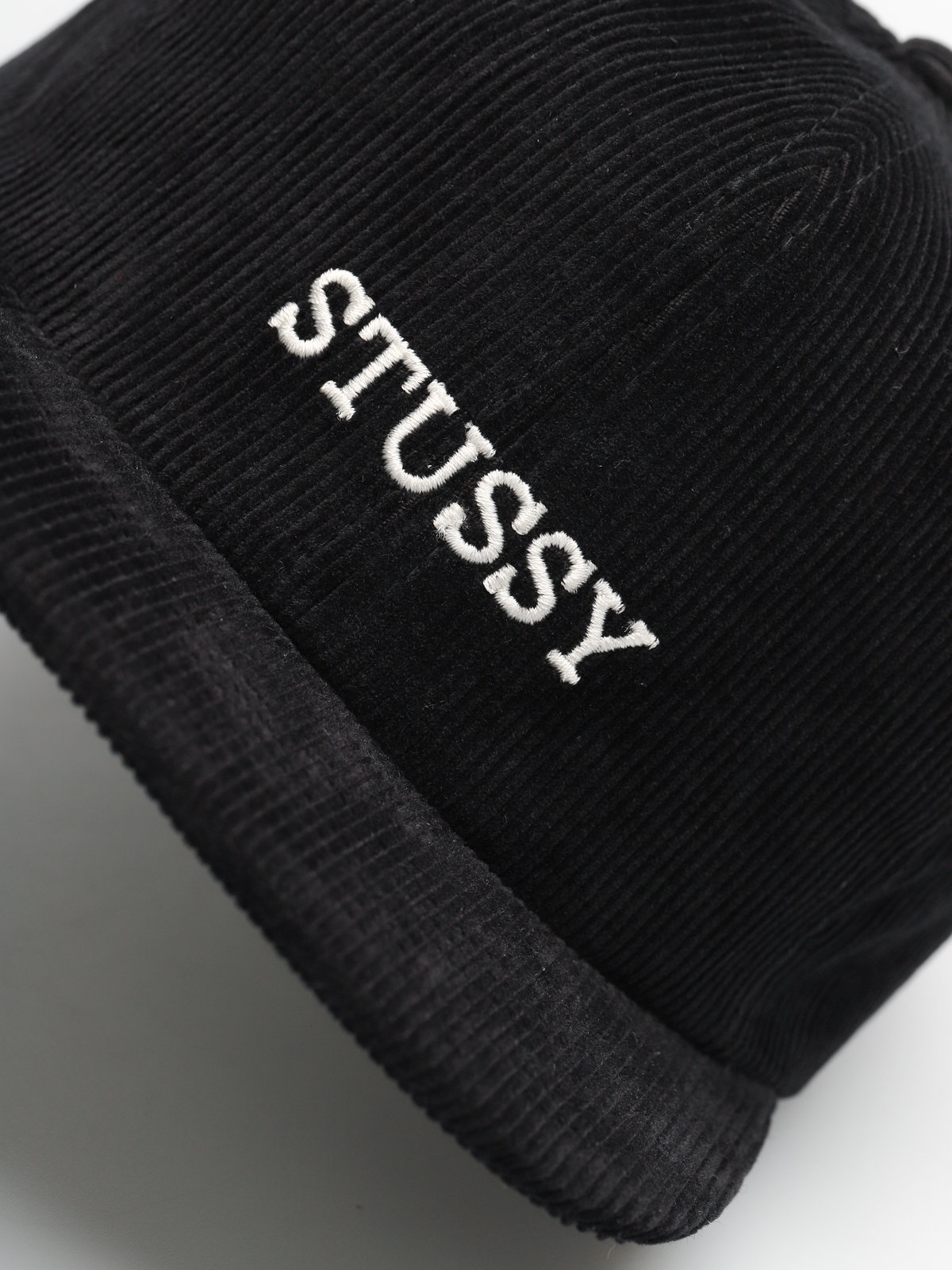 Stussy Cap Washed Cord HD (black)