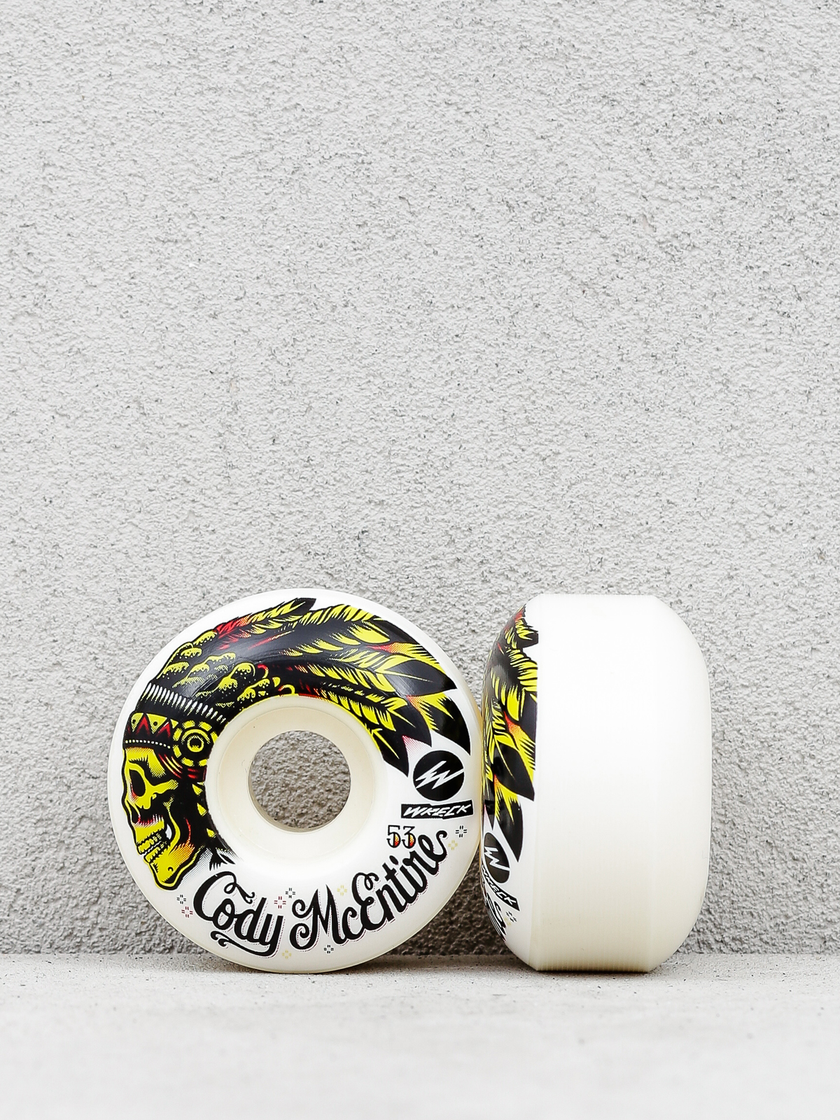 Wreck Wheels Cody McEntire Forefathers (yellow/white)