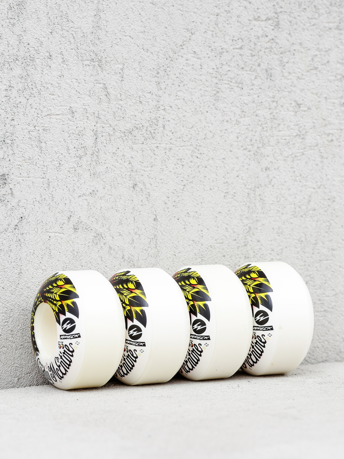 Wreck Wheels Cody McEntire Forefathers (yellow/white)