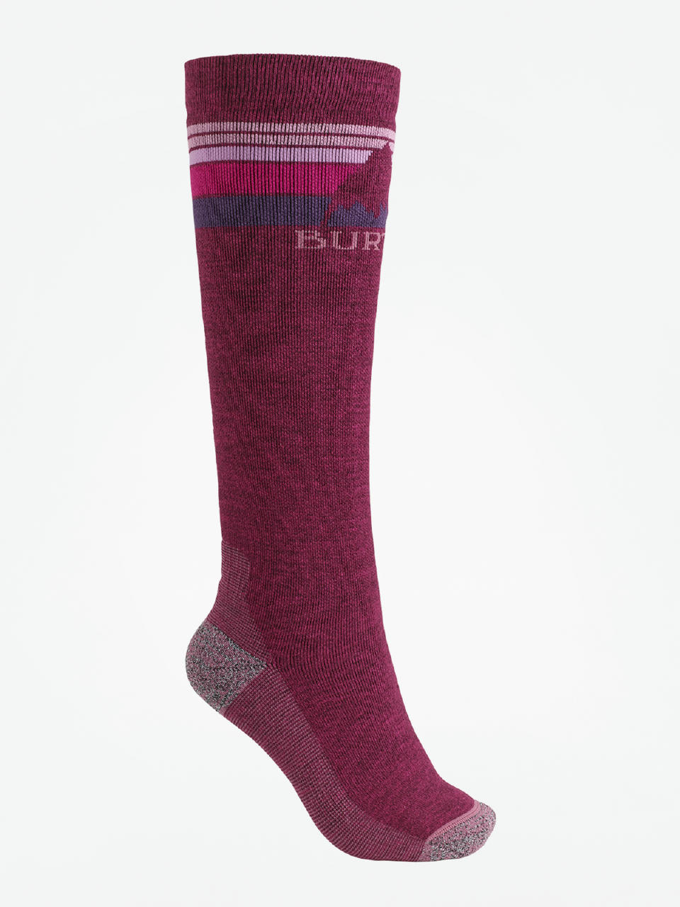 Burton Socken Emblem Midweight Wmn (sangria)