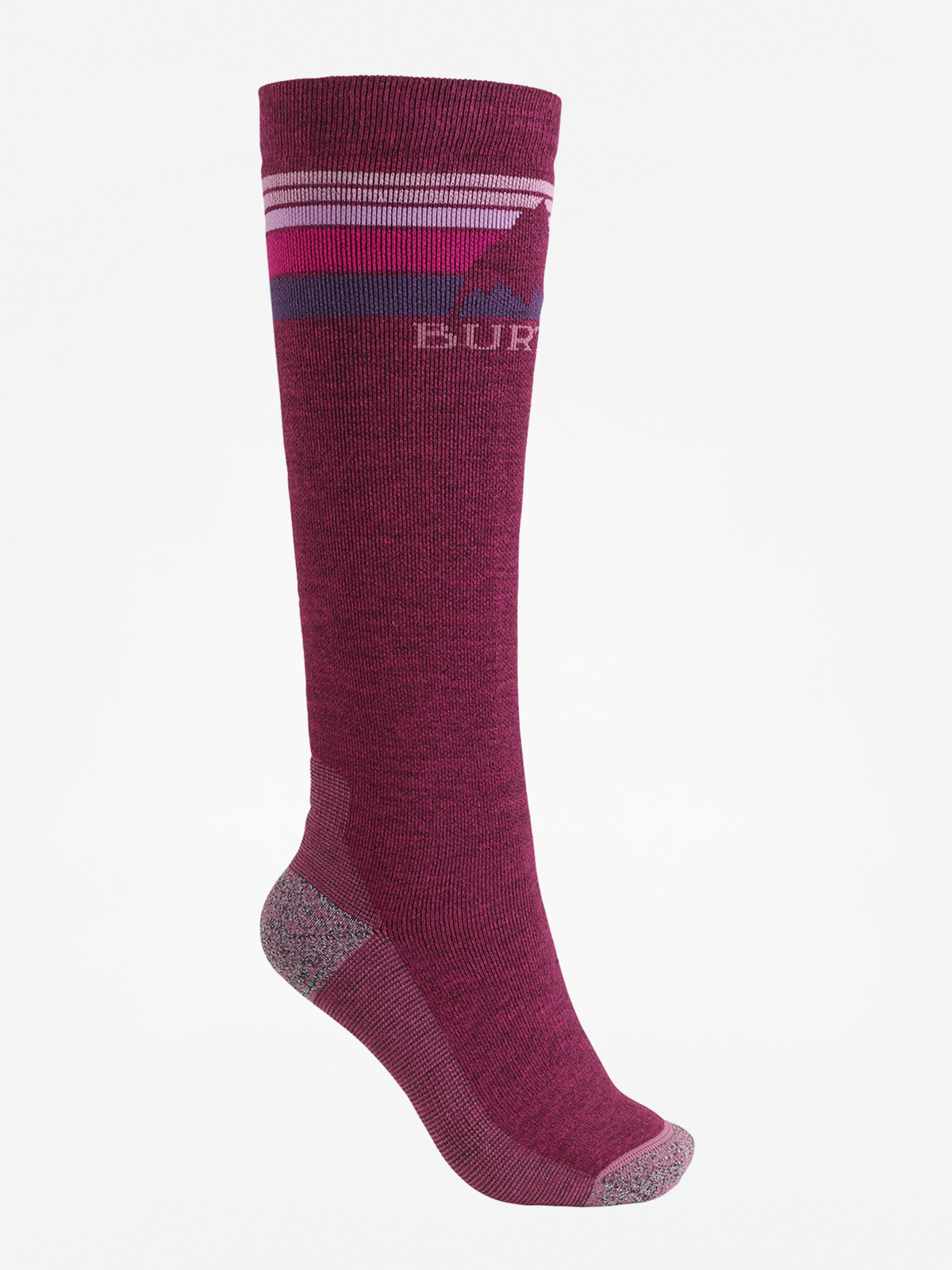 Burton Socks Emblem Midweight Wmn (sangria)