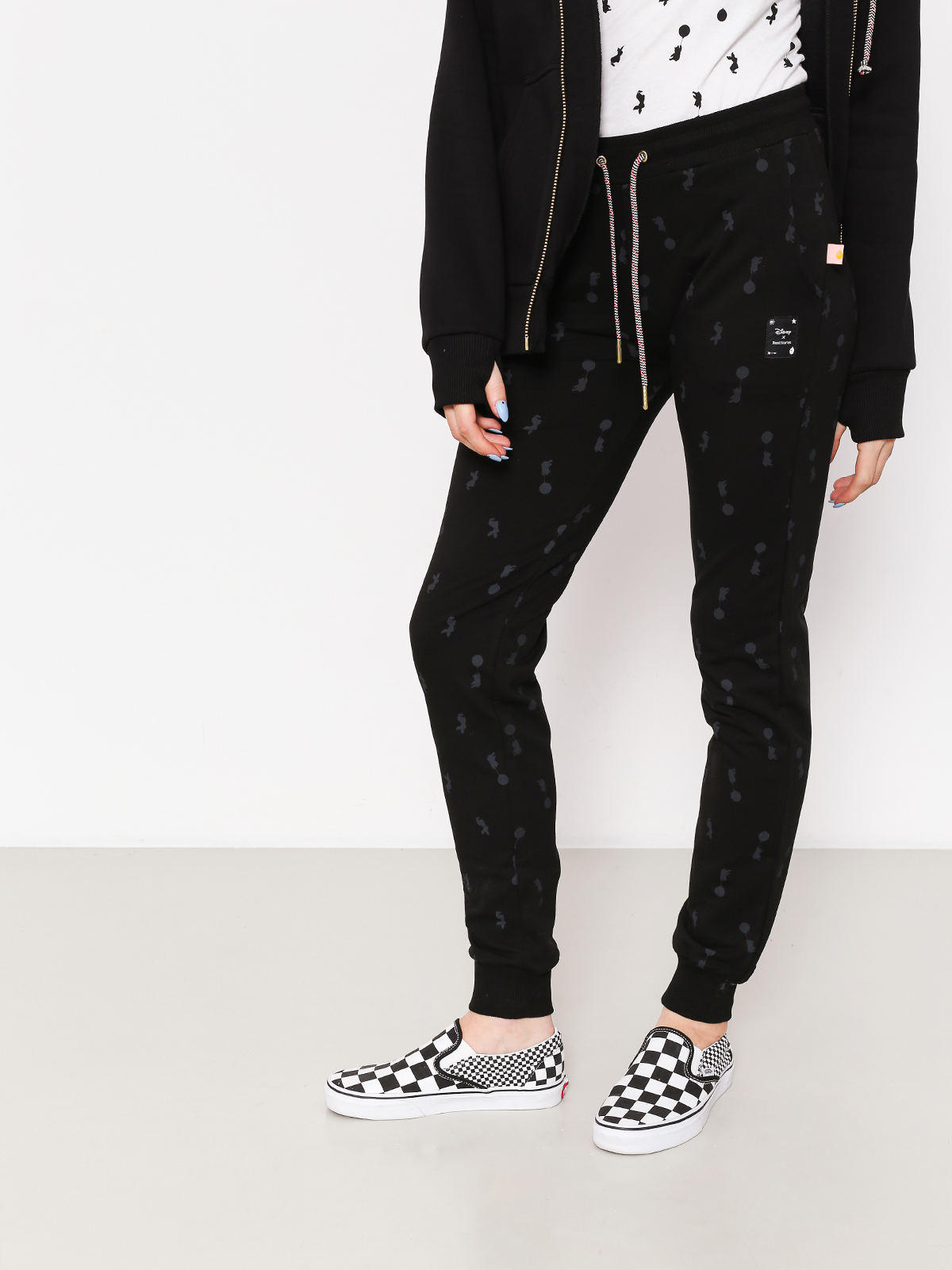 Femi Stories Pants x Disney Logi Wmn (blk)