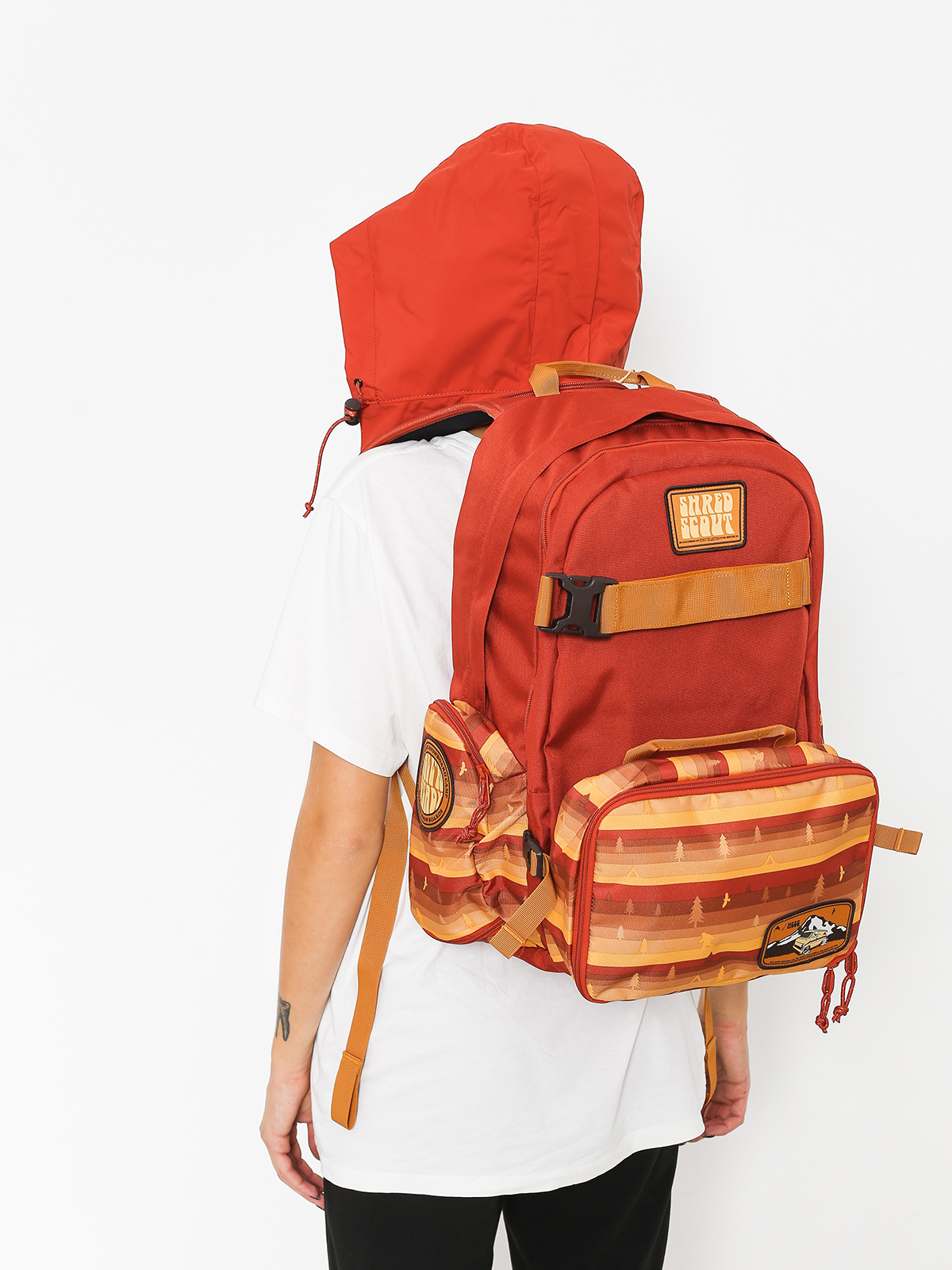 Burton Backpack Hcsc Scout (tree stripe bitters)