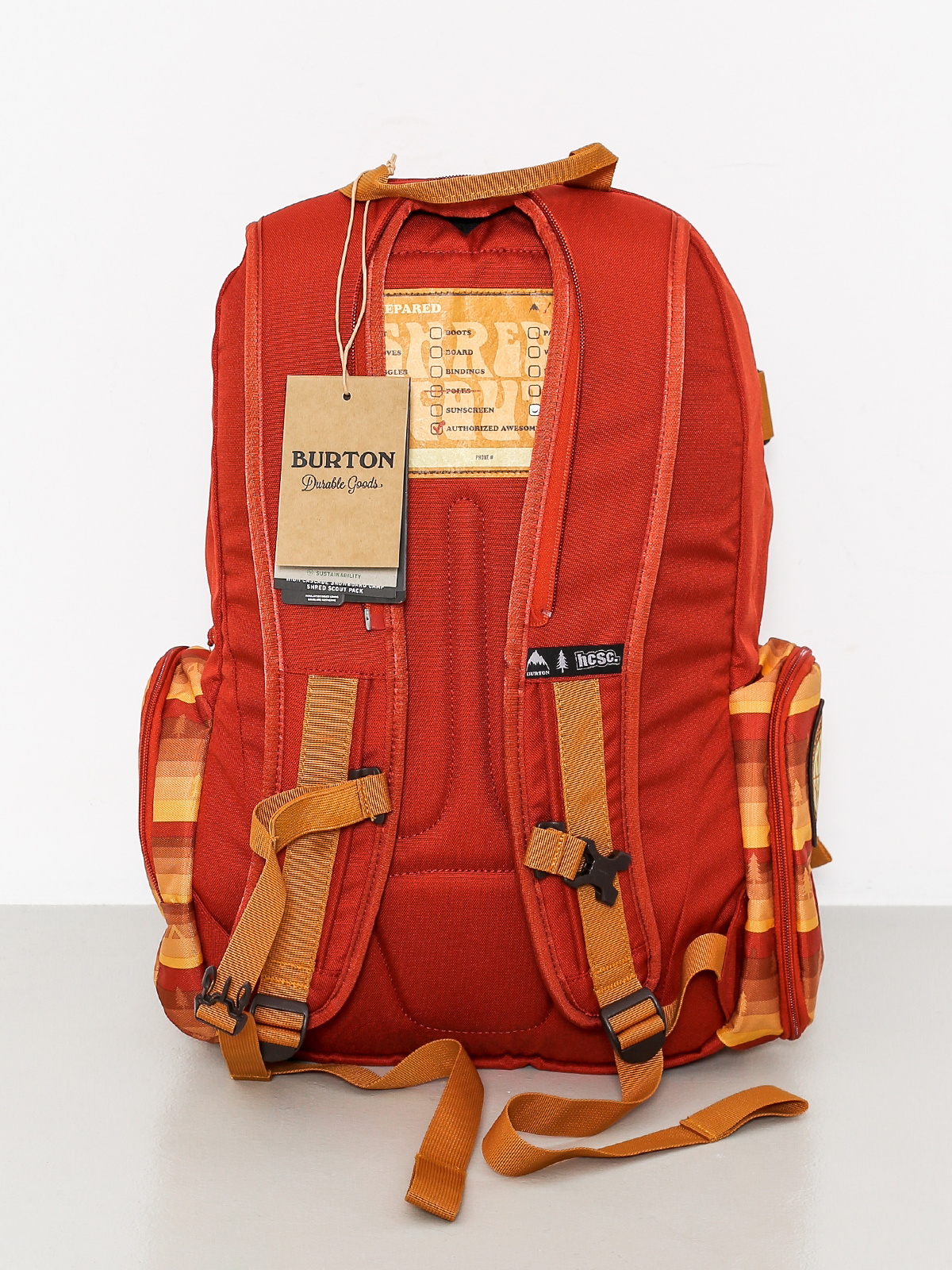 Burton Backpack Hcsc Scout (tree stripe bitters)