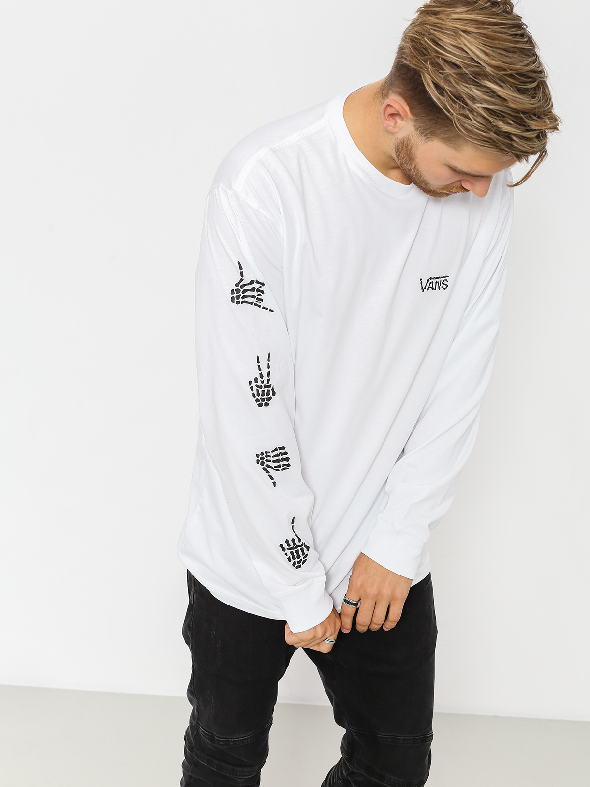 Vans Longsleeve Boneyard (white)