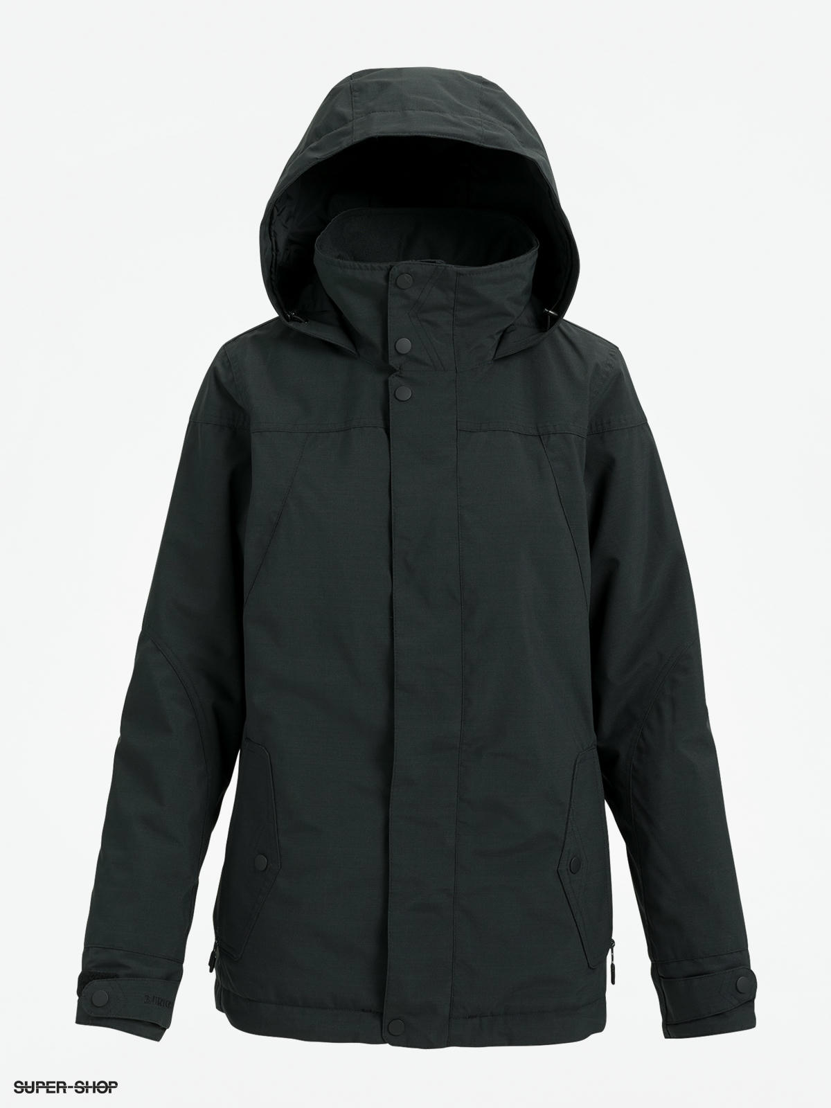 burton snowboard jacket black