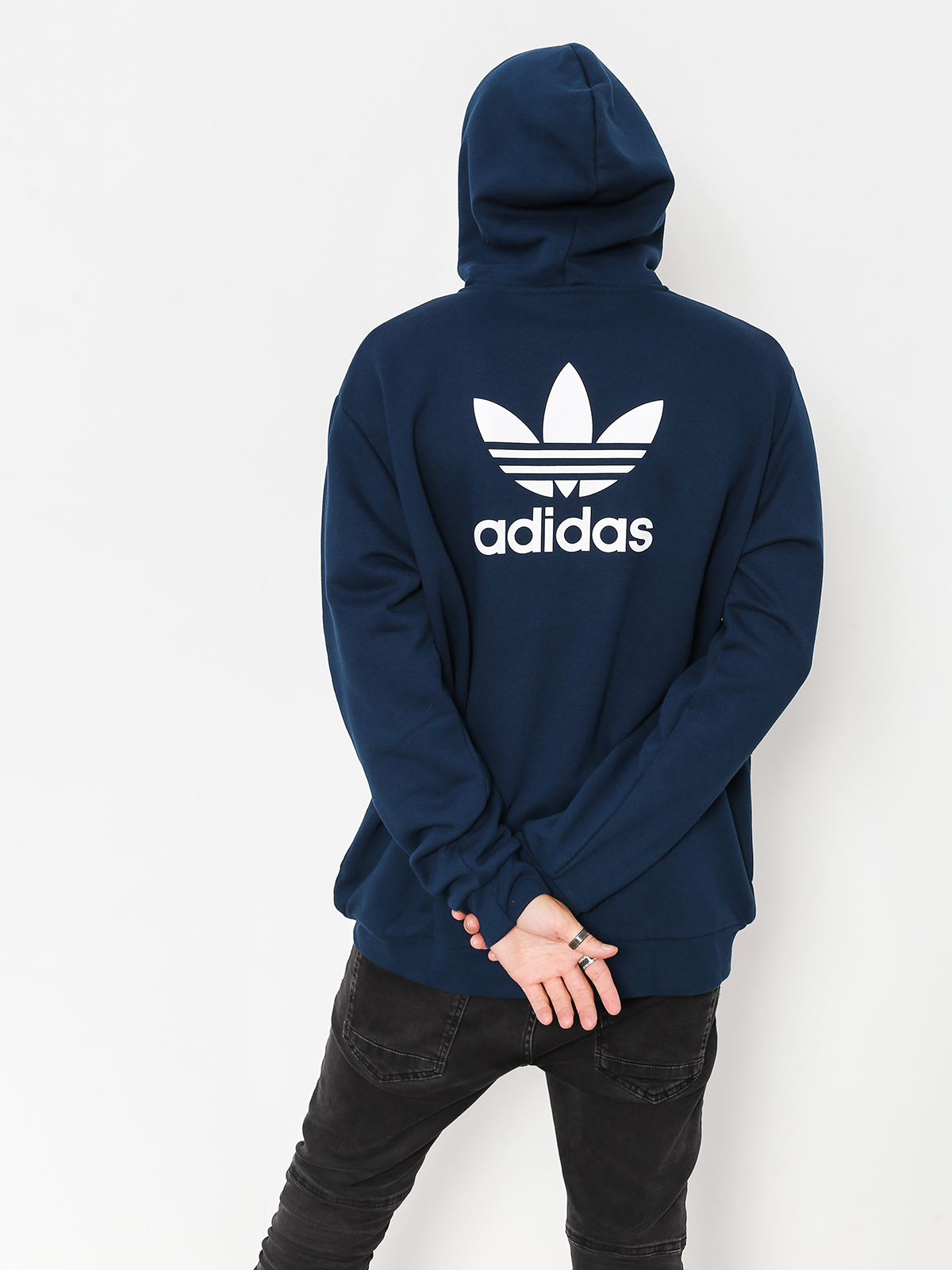 adidas Originals Trf Flc ZHD Hoody Dunkelblau conavy