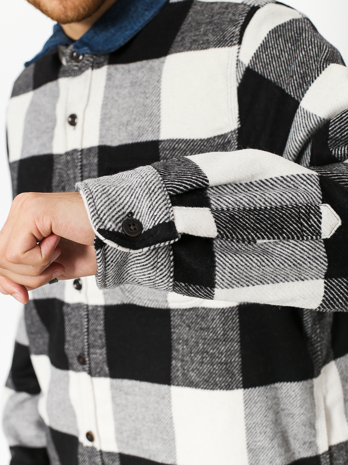 Levi's Shirt Quilted Mason (manatee bright white)