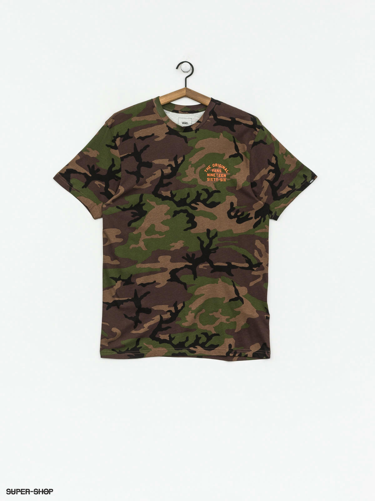 camo vans t shirt