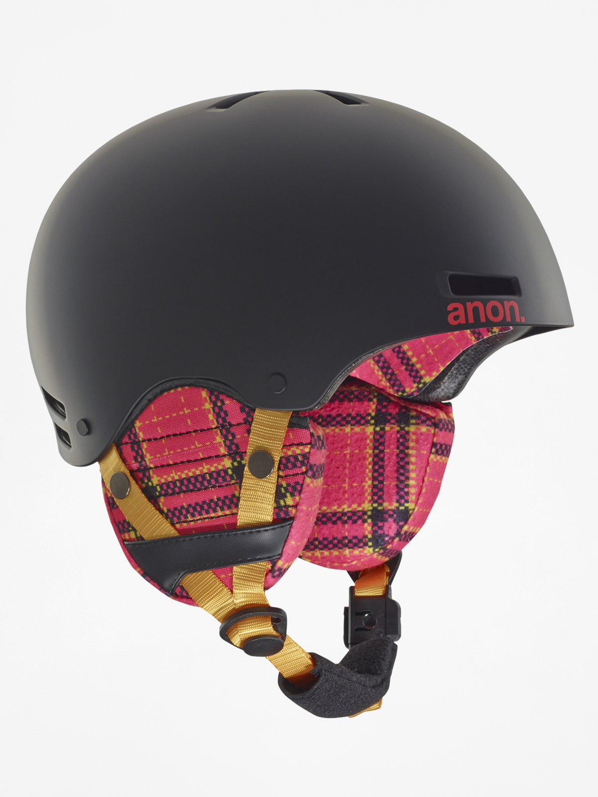Anon Kinder Helm Rime (flannel black)