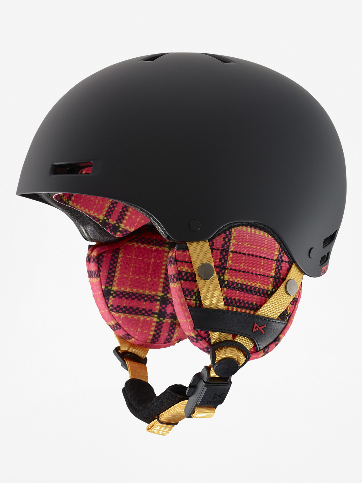 Anon Kinder Helm Rime (flannel black)