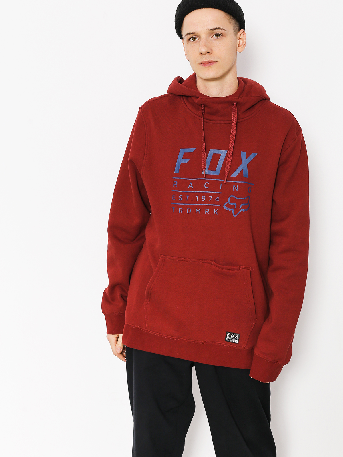 Fox Hoodie Lockwood HD - burgundy (brx)