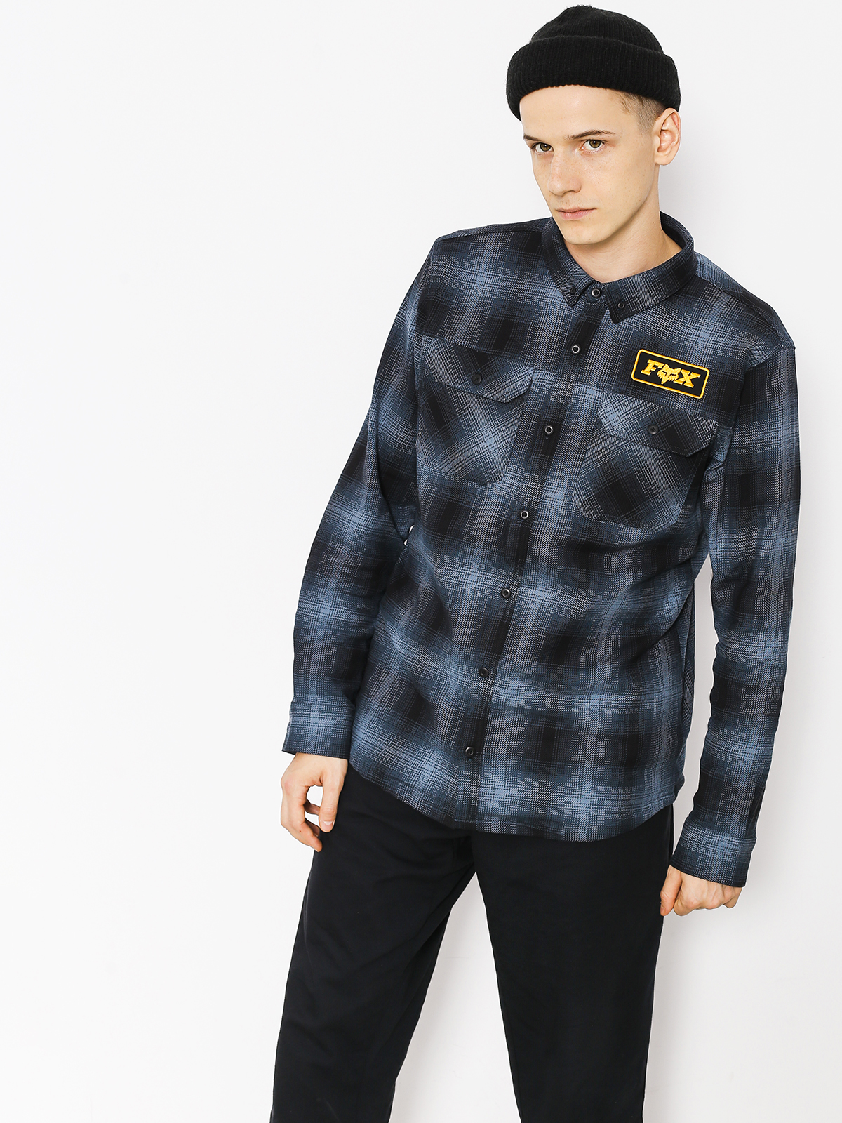 Fox Shirt Gorman Overshirt 2 0 (nvy)
