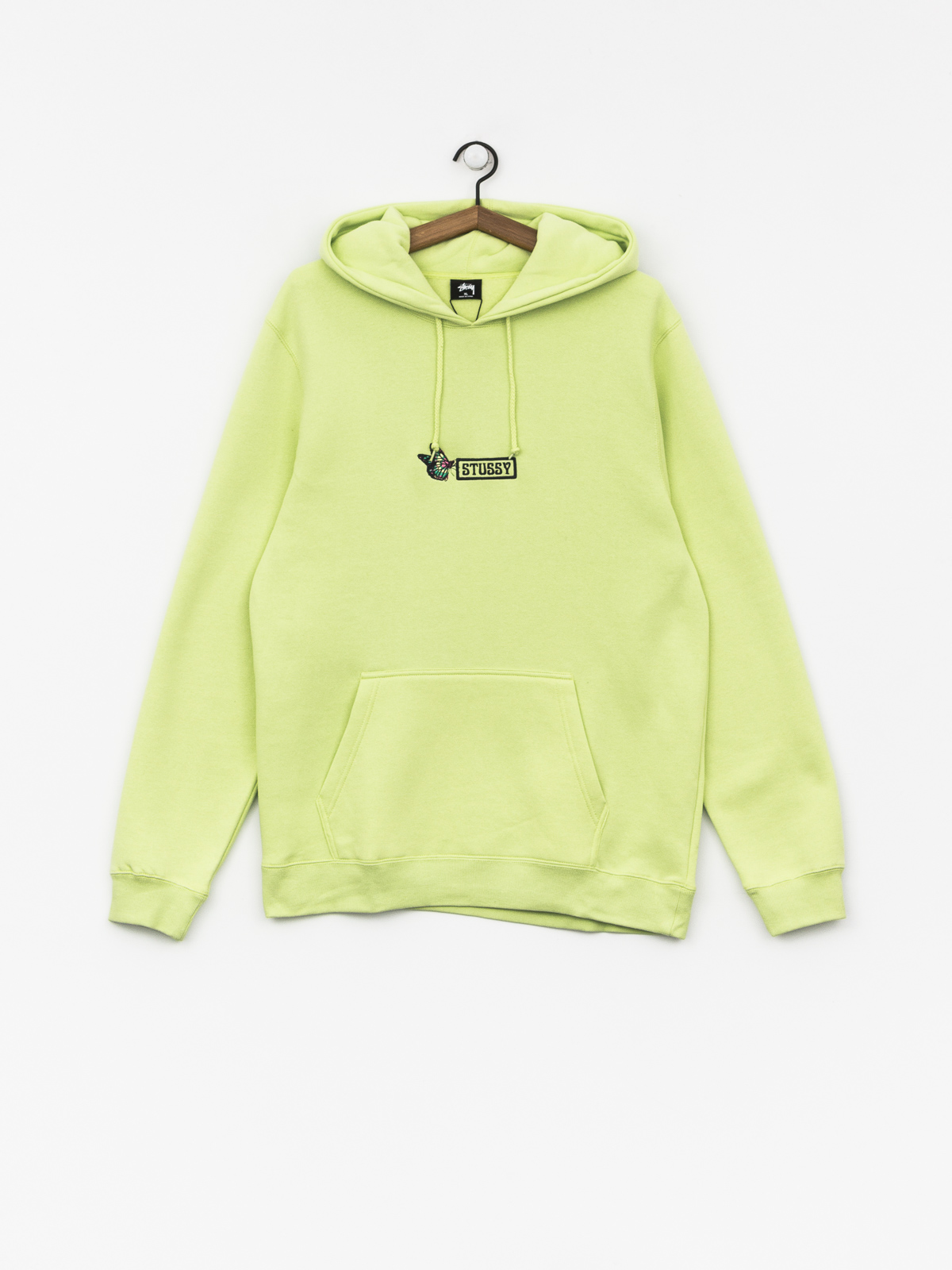 Stussy butterfly hot sale applique hoody