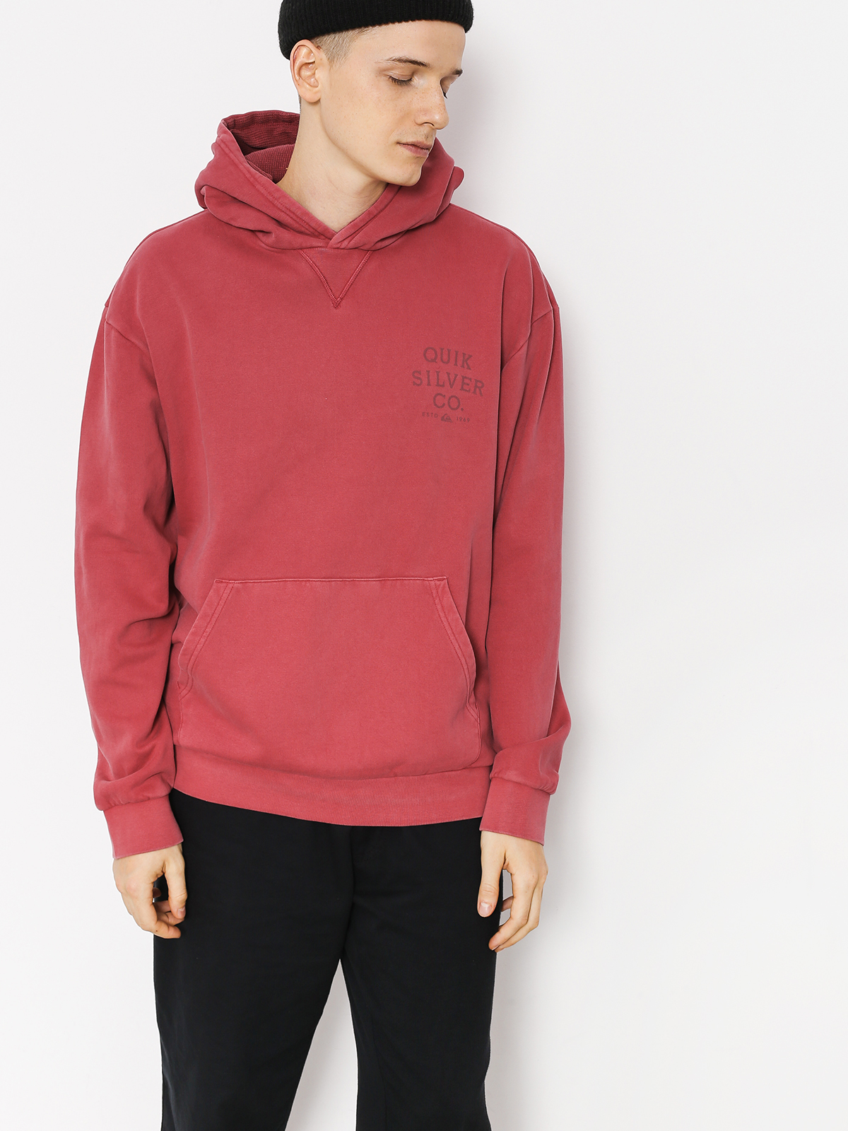 Quiksilver Hoodie Aso Plains HD (garnet)