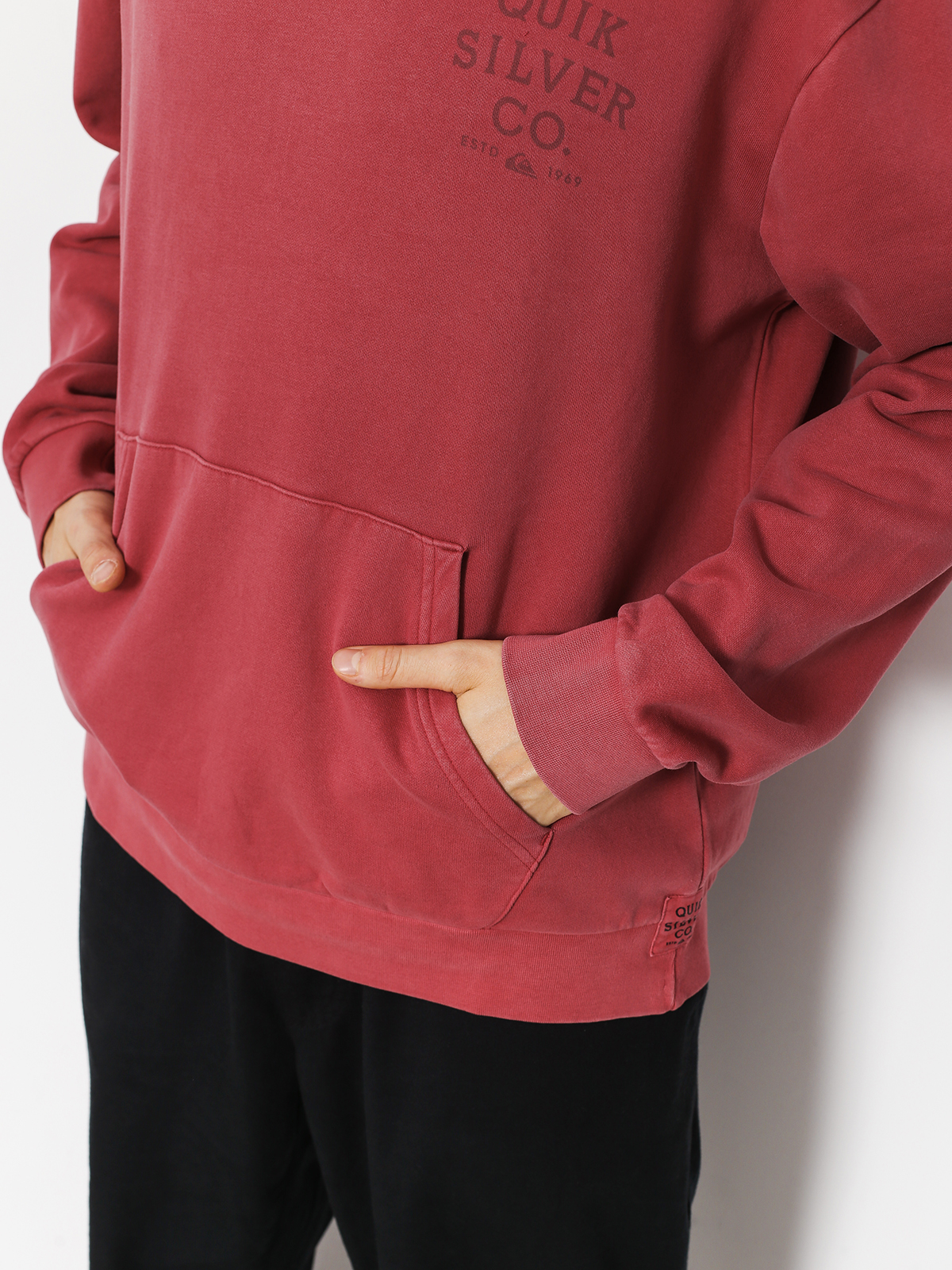 Quiksilver Hoodie Aso Plains HD (garnet)