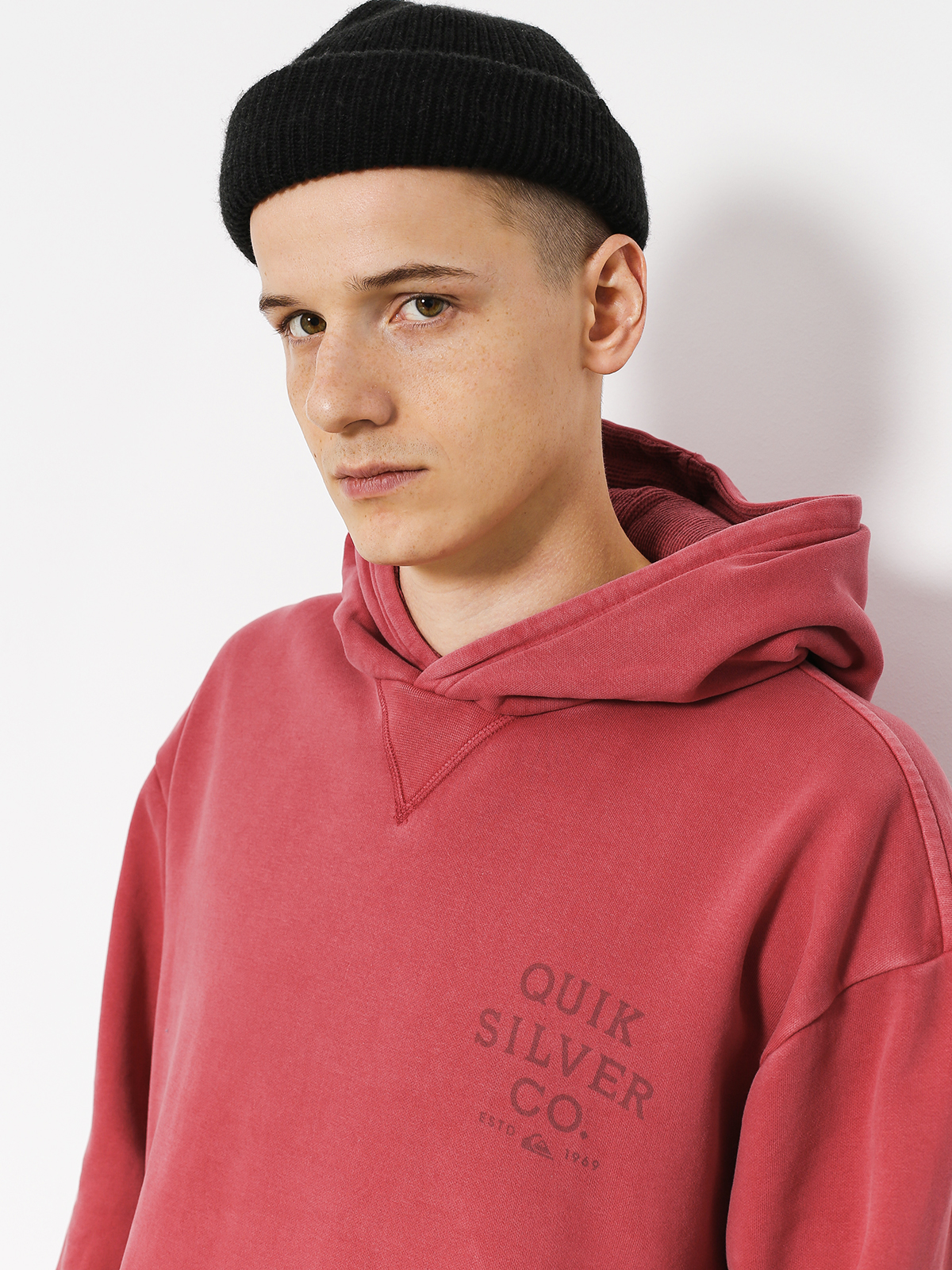 Quiksilver Hoodie Aso Plains HD (garnet)