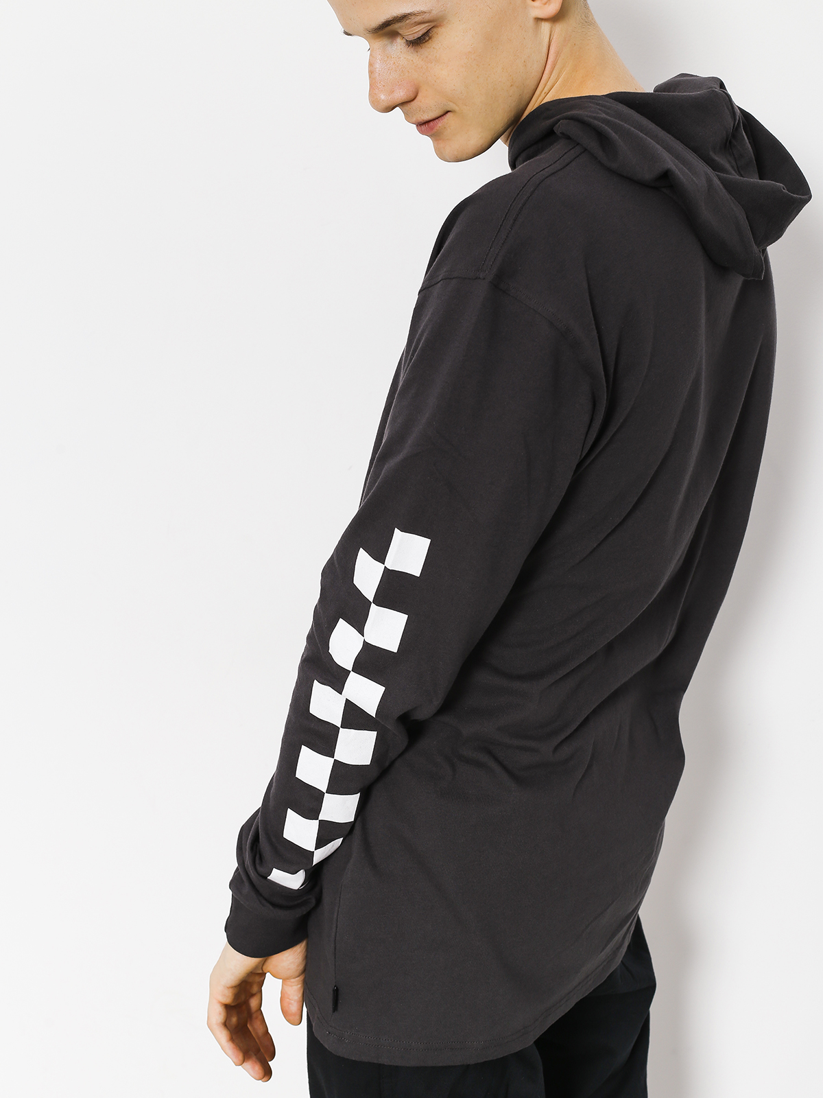 Quiksilver Longsleeve z kapturem Original Hood Iet (tarmac)