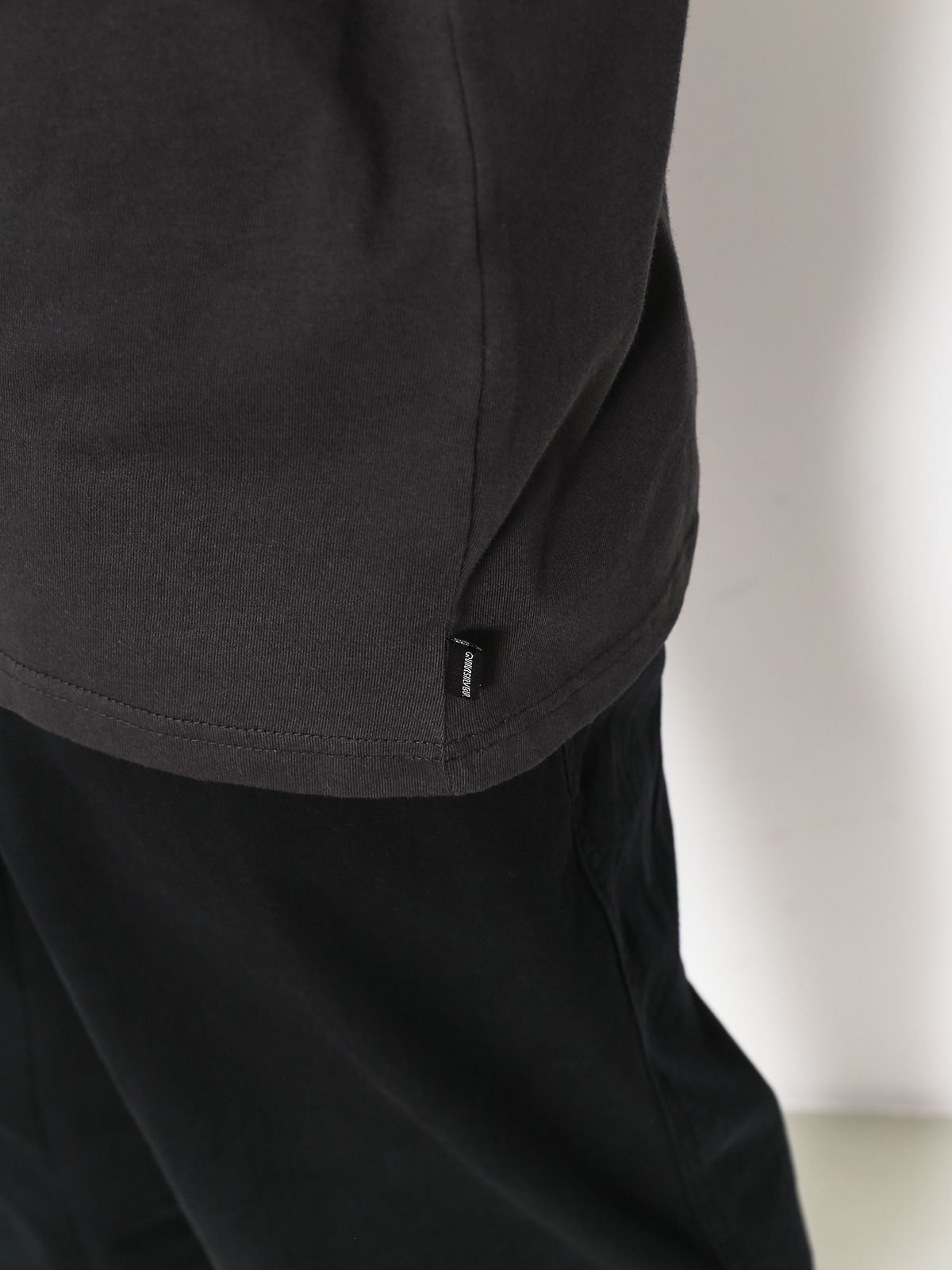 Quiksilver Longsleeve z kapturem Original Hood Iet (tarmac)