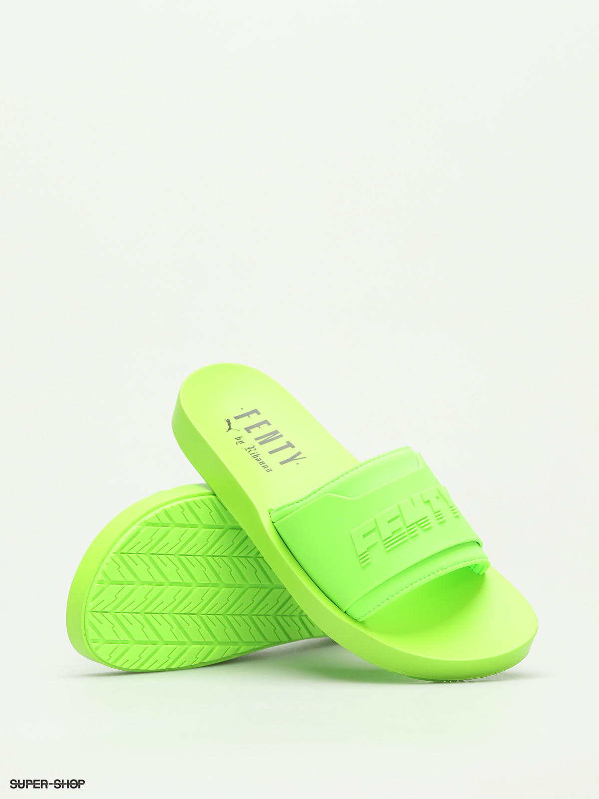 fenty surf slides green