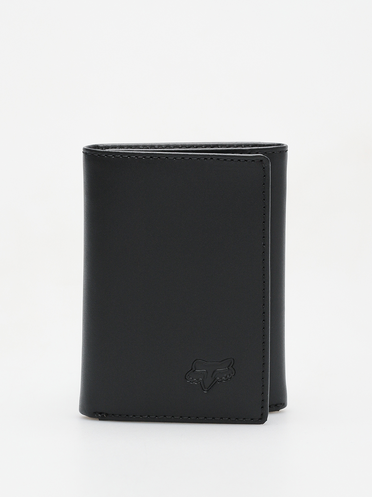 Fox Wallet Trifold Leather (blk)
