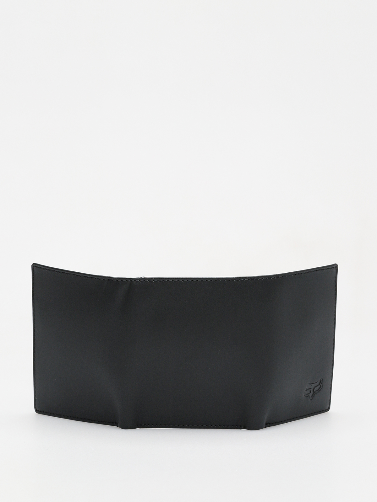 Fox Wallet Trifold Leather (blk)