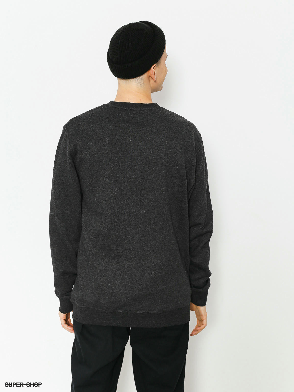 basic black sweatshirt