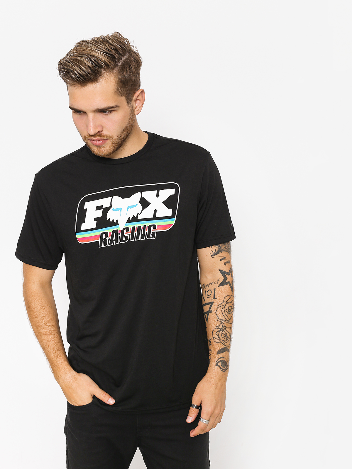 fox throwback tee