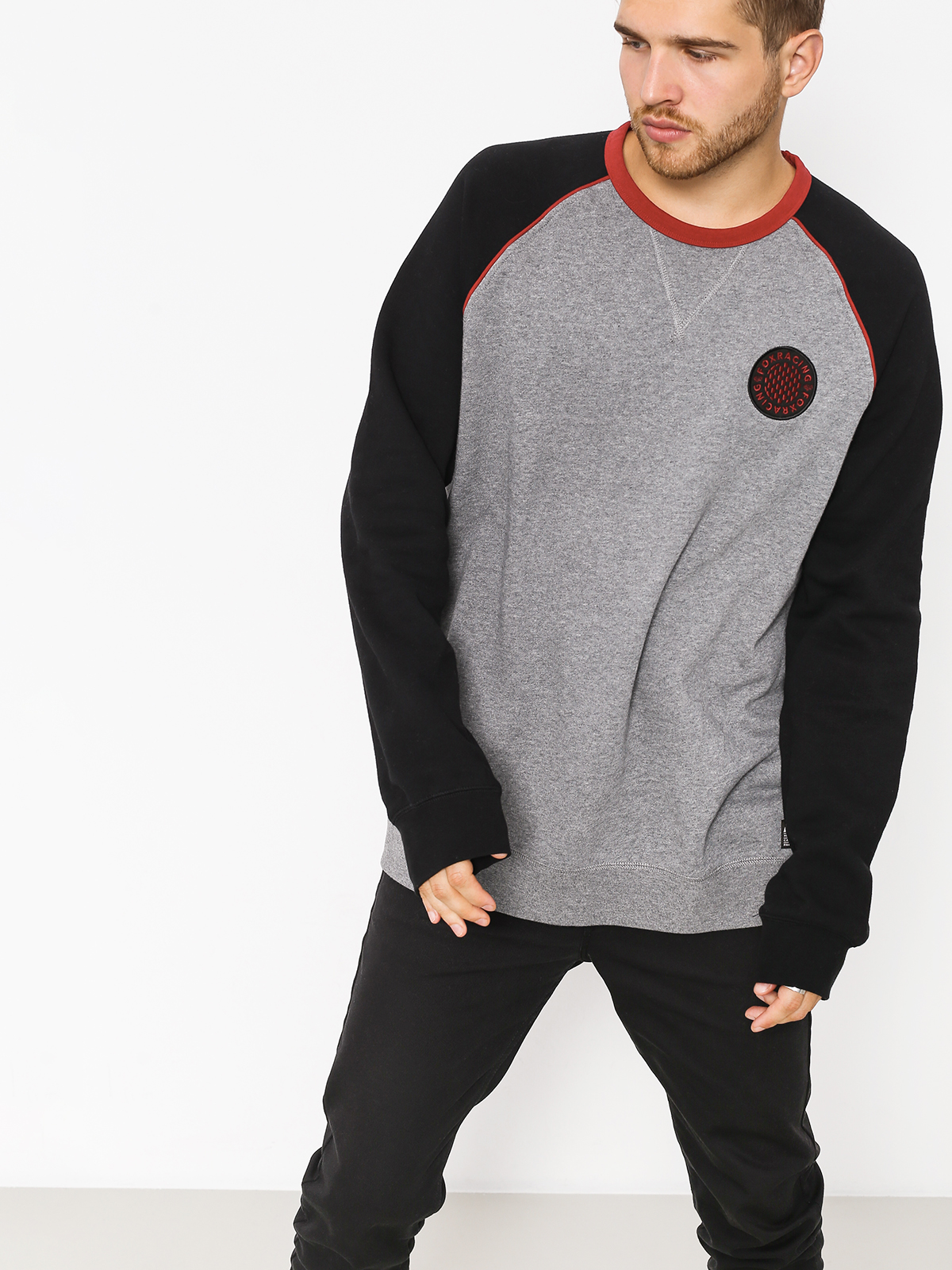 Fox Sweatshirt Chu (htr graph)