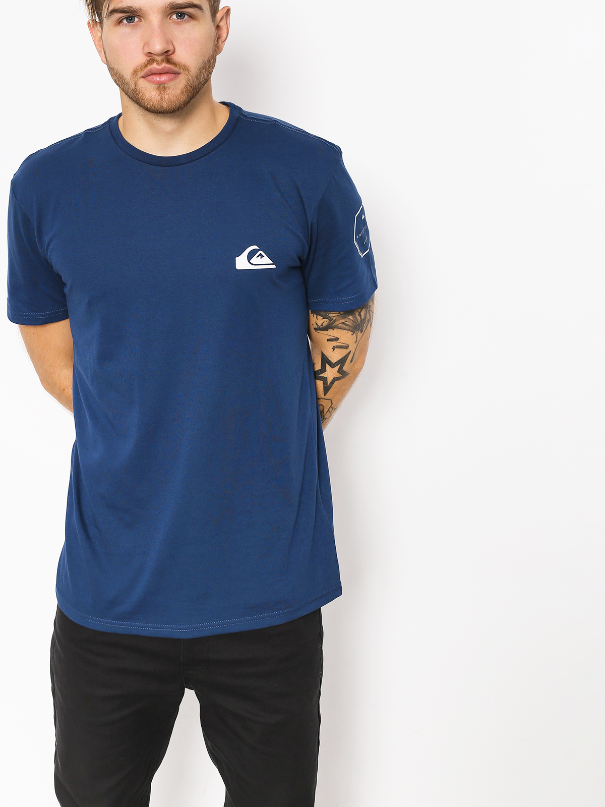 Quiksilver T-Shirt Solid Left (medieval blue)