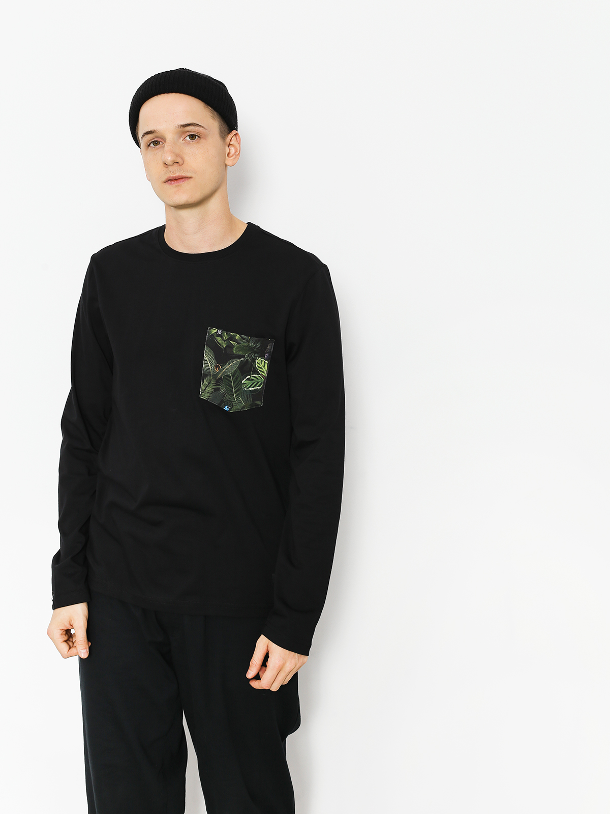 Malita Longsleeve Jungle Pocket (black)