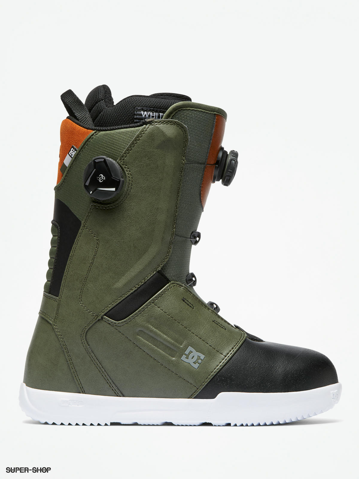 dc snowboard boots green