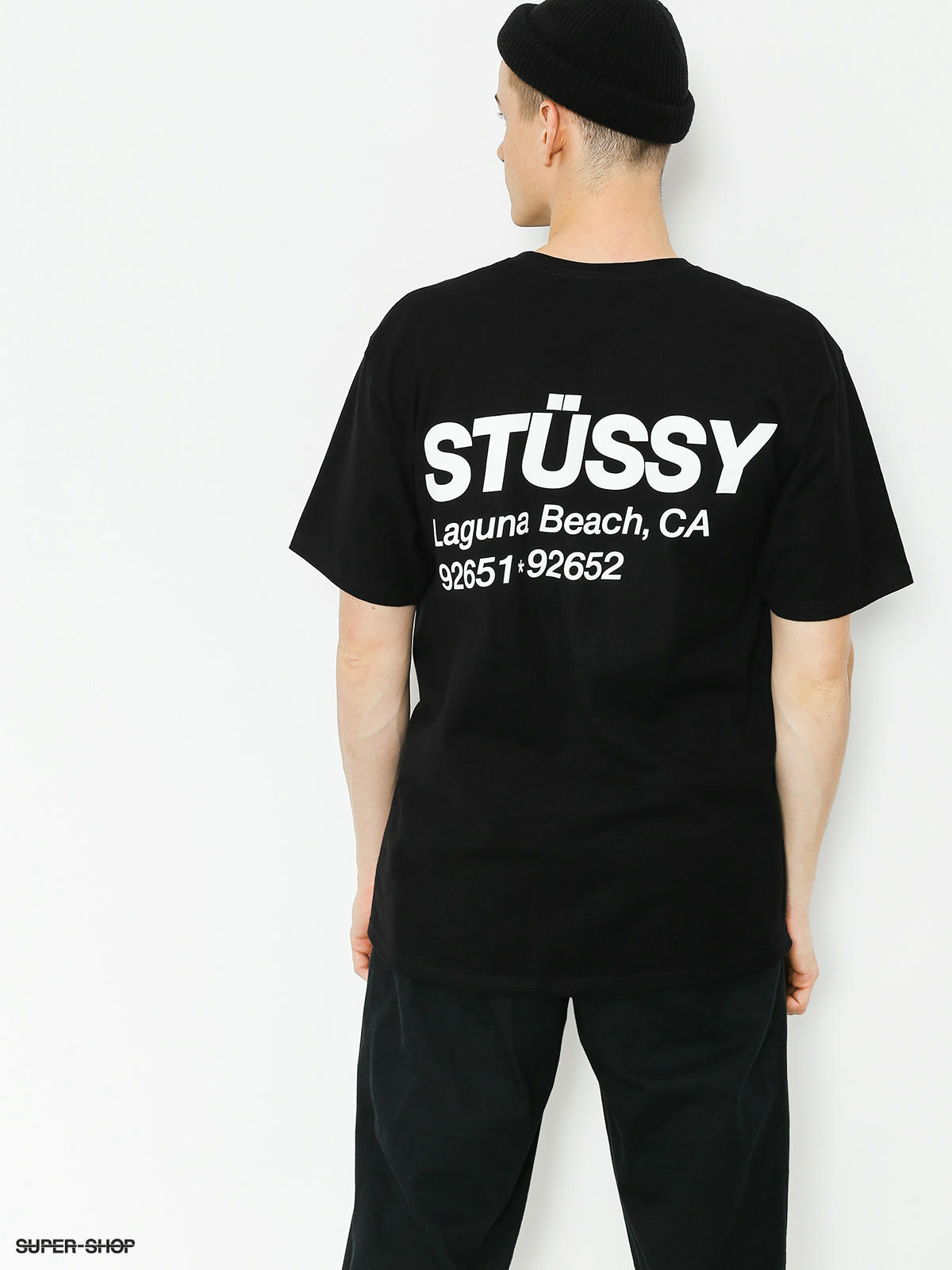 Stussy T-shirt Surf & Sport (black)