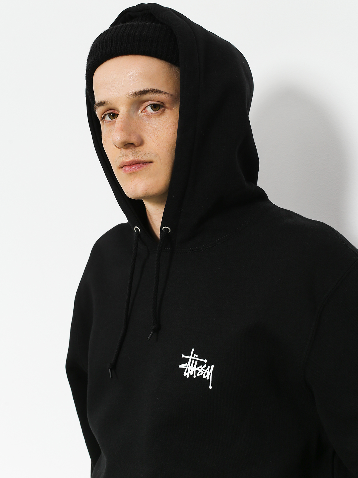 Stussy Hoodie Basic HD (black)