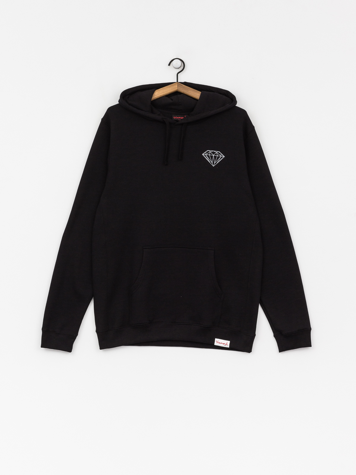 diamond supply co hoodie black