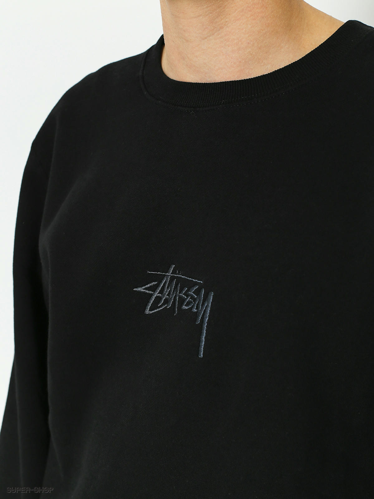Stussy Sweatshirt Stock App (black)