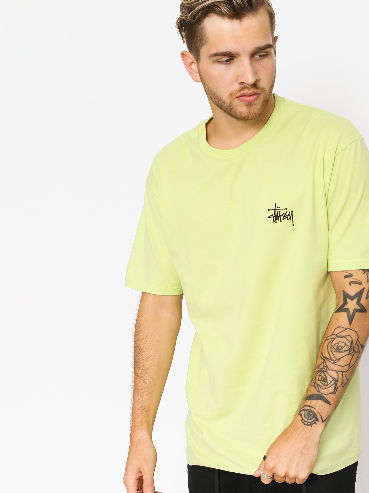 Stussy T-shirt Basic (pale green)