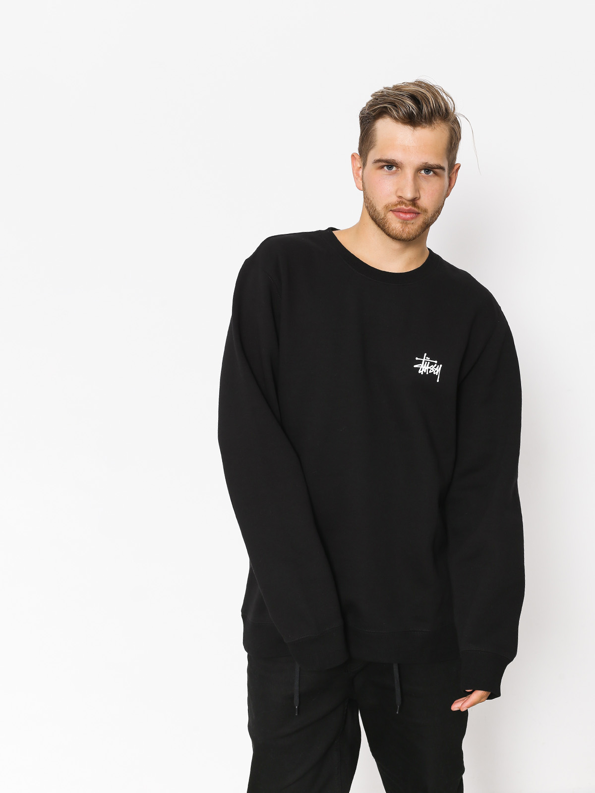 Stussy Sweatshirt Basic (black)