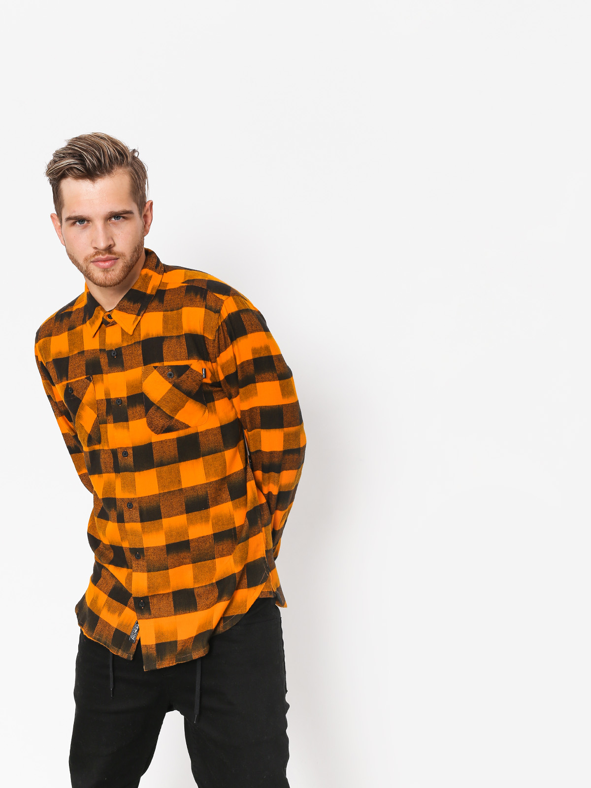 Primitive Shirt Buffalo LS (sunset/black)