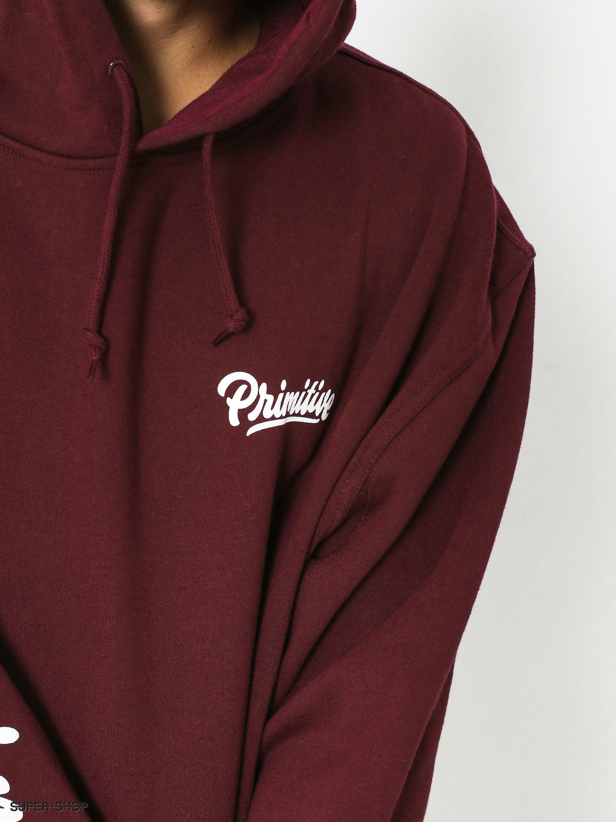 primitive burgundy hoodie