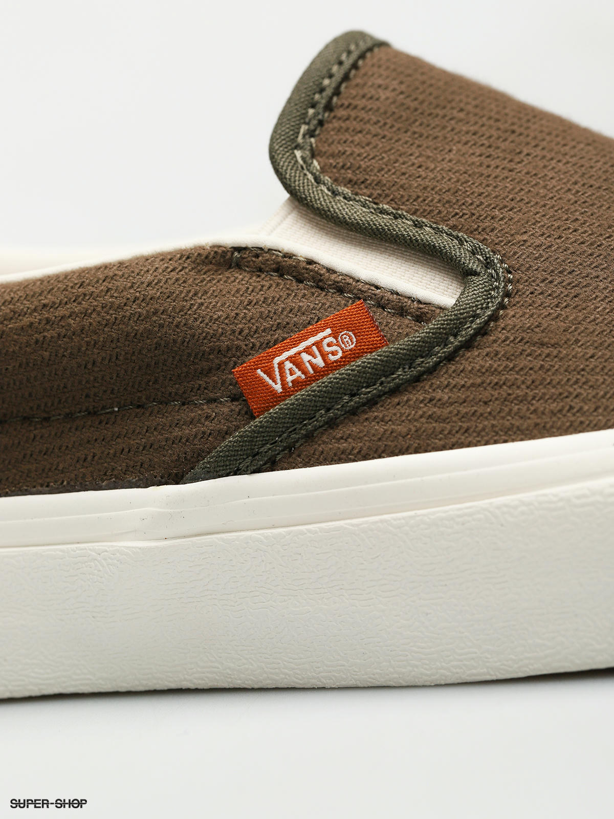 vans slip on olive