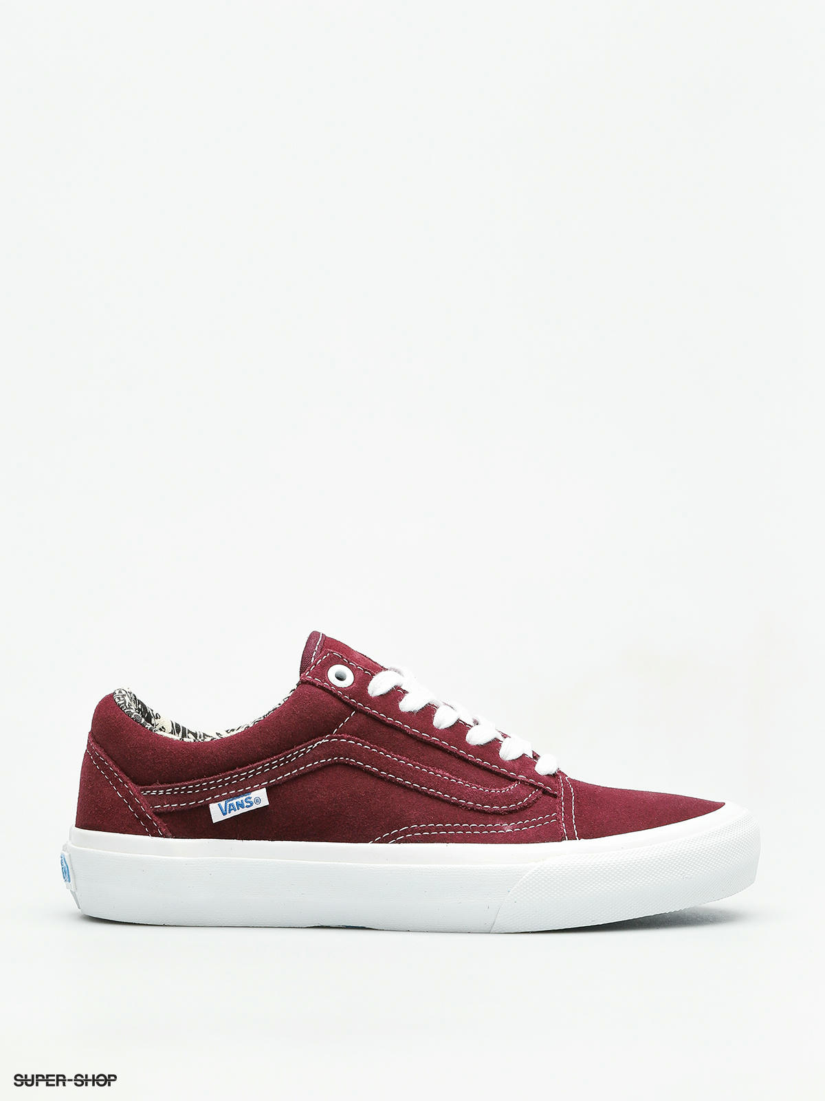 vans old skool pro burgundy