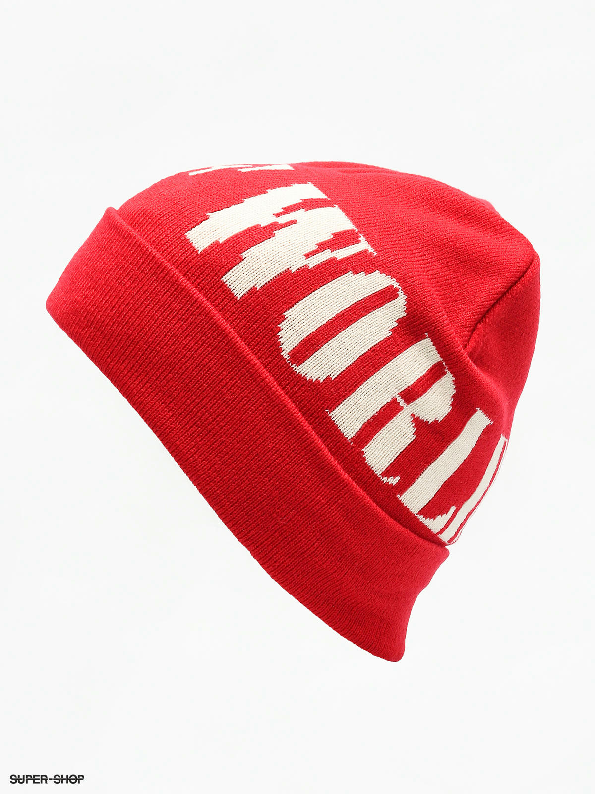 red huf beanie