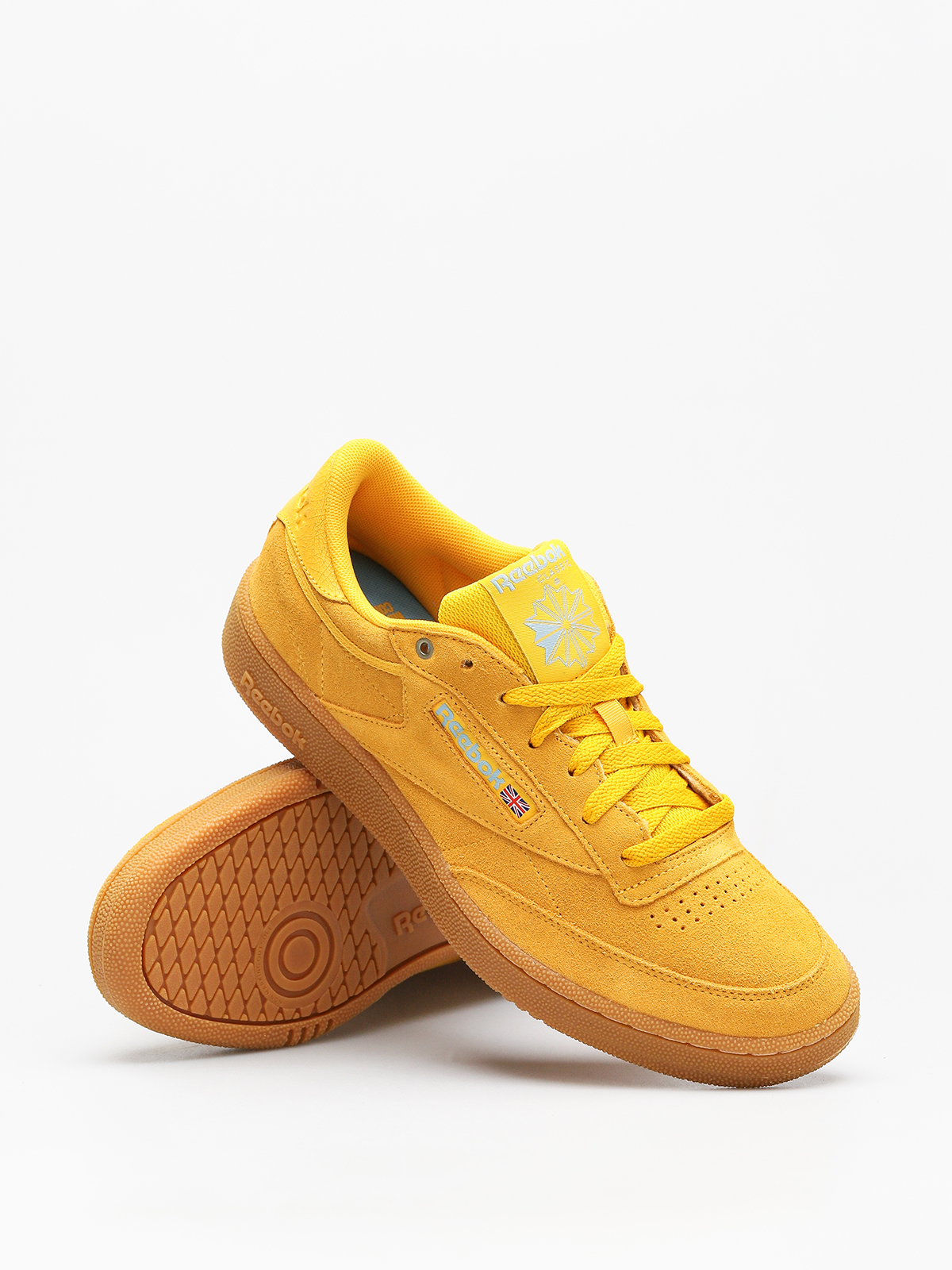 Reebok Shoes Club C 85 Mu (mc banana/blue/gum)